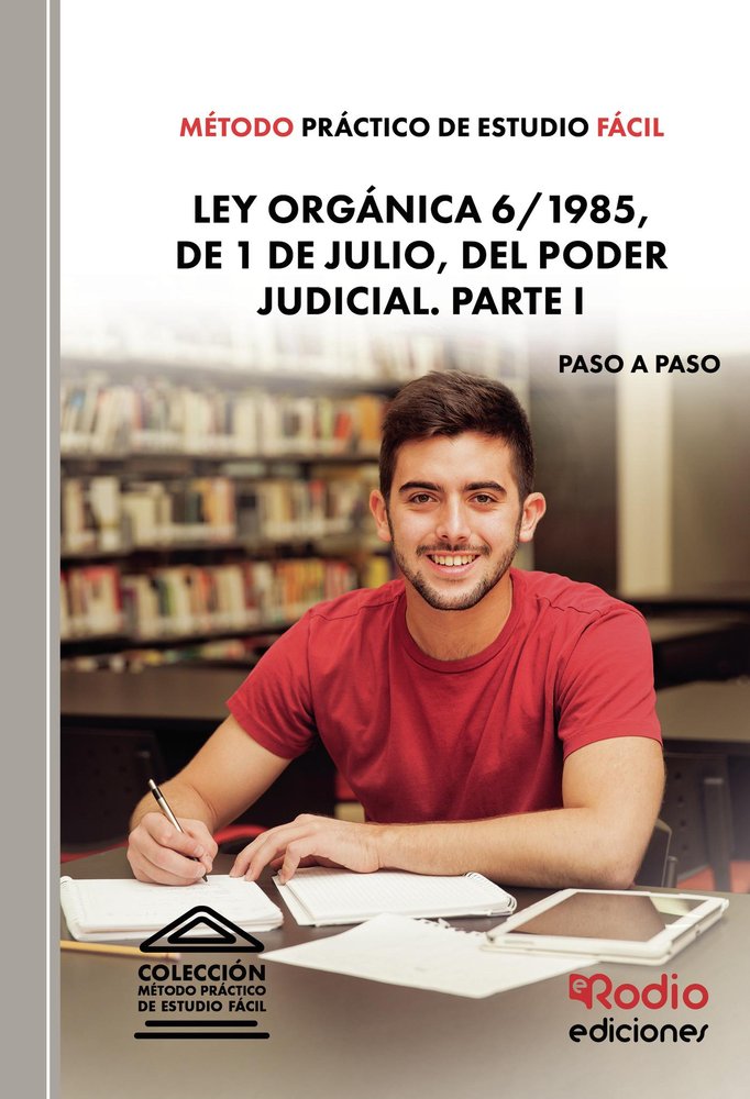 METODO PRACTICO DE ESTUDIO FACIL LEY ORGANICA 6/1985, DE 1, de GARCIA VALDERREY, MIGUEL ANGEL | portada del libro
