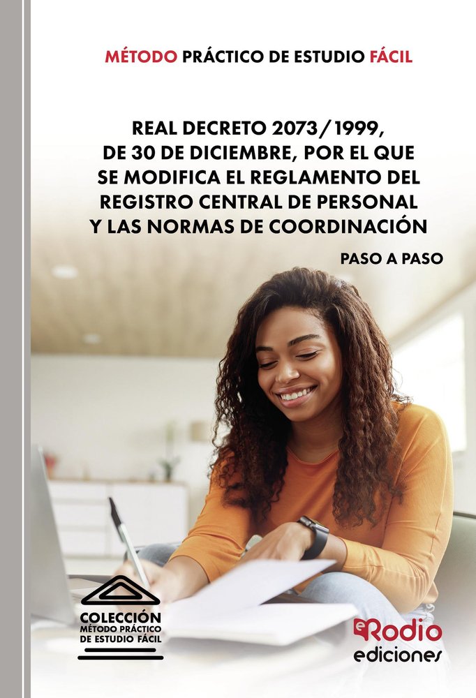 METODO PRACTICO DE ESTUDIO FACIL REAL DECRETO 2073/1999, DE, de GARCIA VALDERREY, MIGUEL ANGEL | portada del libro
