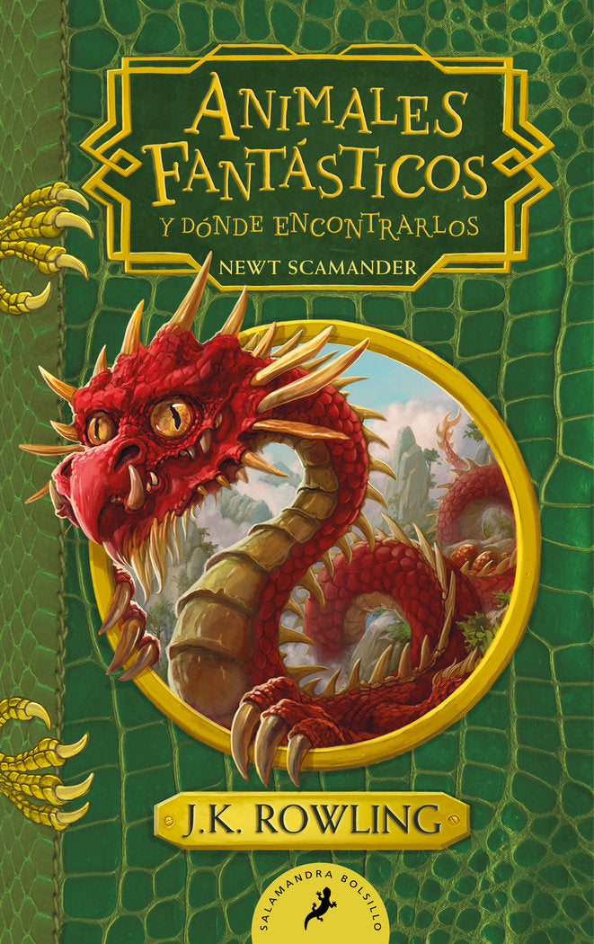 ANIMALES FANTASTICOS Y DONDE ENCONTRARLOS, de ROWLING, J.K. | portada del libro
