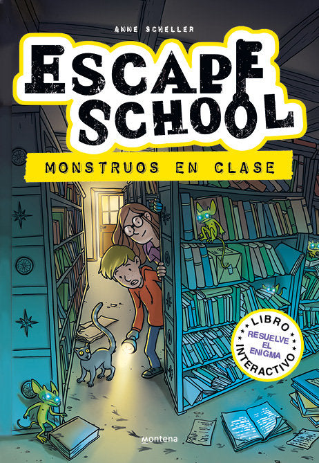 Escape School 2 - Monstruos en clase, de SCHELLER,ANNE | portada del libro