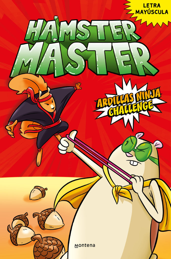 HAMSTER MASTER 2 ARDILLAS NINJA CHALLENGE, de POWERS, EDGAR | portada del libro