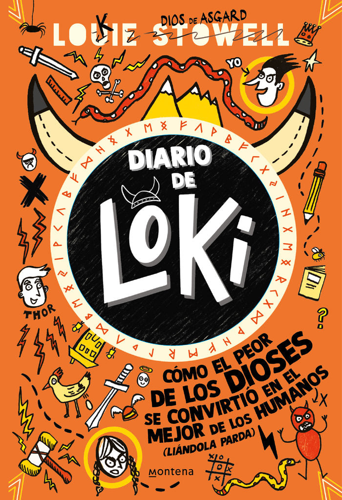 DIARIO DE LOKI, de LOUIE STOWELL | portada del libro