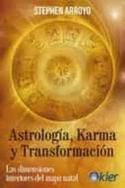 ASTROLOGIA, KARMA Y TRANSFORMACION, de ARROYO | portada del libro