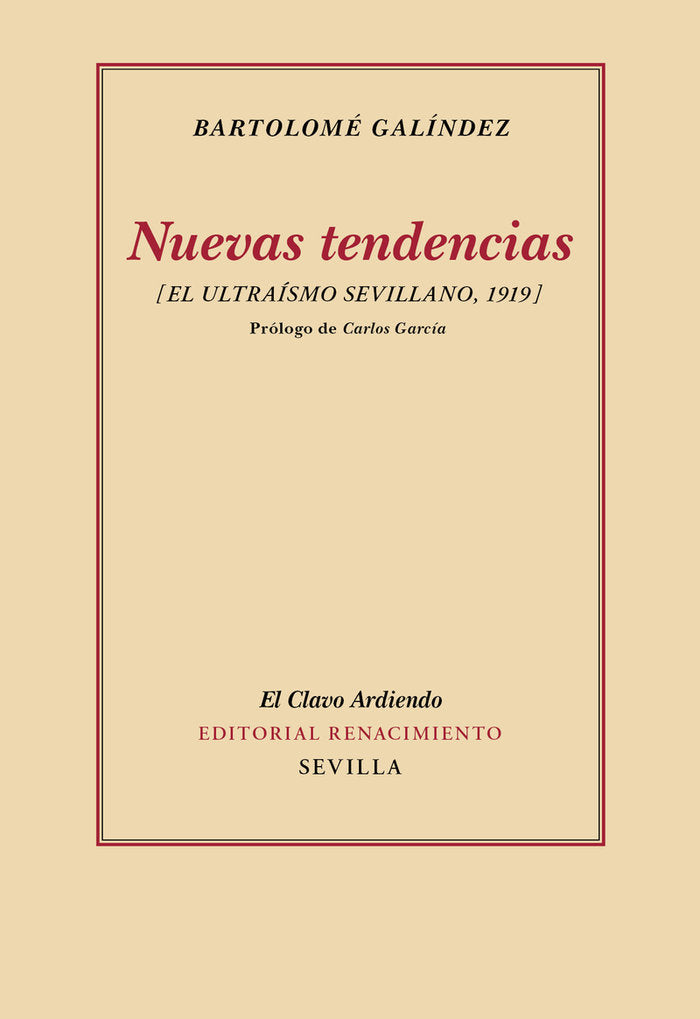 NUEVAS TENDENCIAS, de GALINDEZ, BARTOLOME | portada del libro