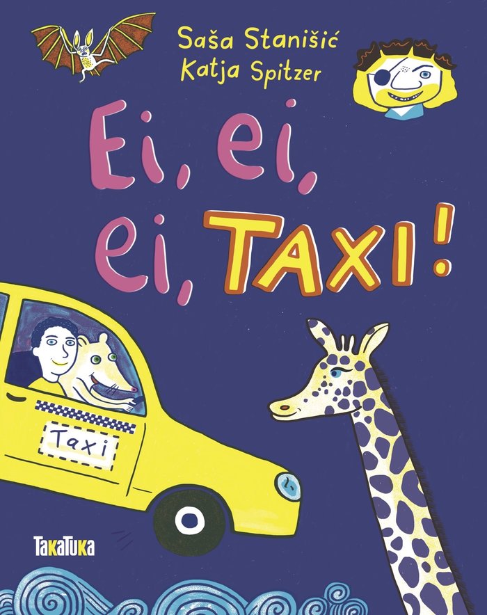 Ei, ei, ei, taxi!, de SASA STANISIC | portada del libro