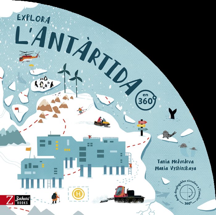 EXPLORA L'ANTARTIDA, de MEDVEDEVA, TANIA | portada del libro