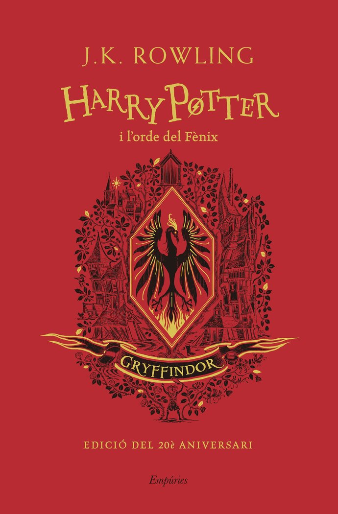 HARRY POTTER I L'ORDE DEL FENIX (GRYFFINDOR), de ROWLING, J.K. | portada del libro