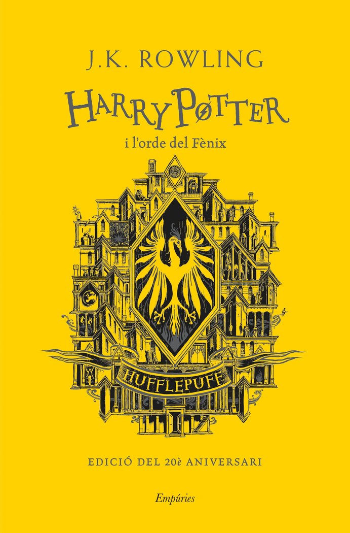 HARRY POTTER I L'ORDE DEL FENIX (HUFFLEPUFF), de ROWLING, J.K. | portada del libro
