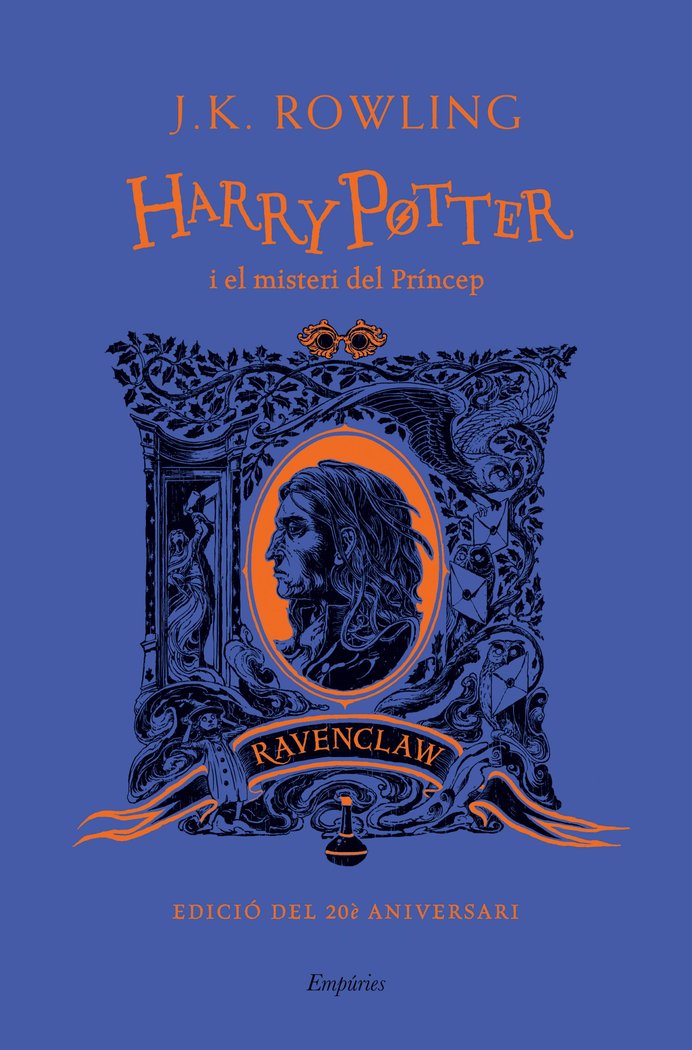 HARRY POTTER I EL MISTERI DEL PRINCEP RAVENCLAW, de J K ROWLING | portada del libro
