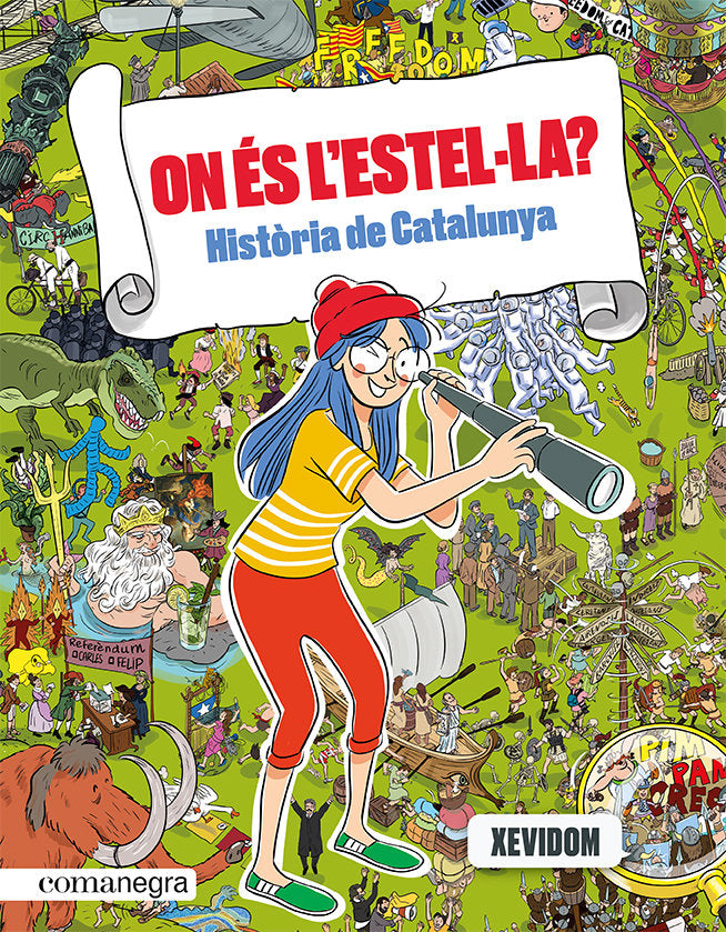 ON ES L'ESTEL·LA HISTORIA DE CATALUNYA, de XEVIDOM | portada del libro