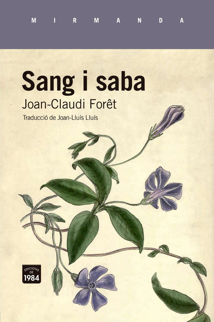SANG I SABA, de FORÒT, JOAN-CLAUDI | portada del libro