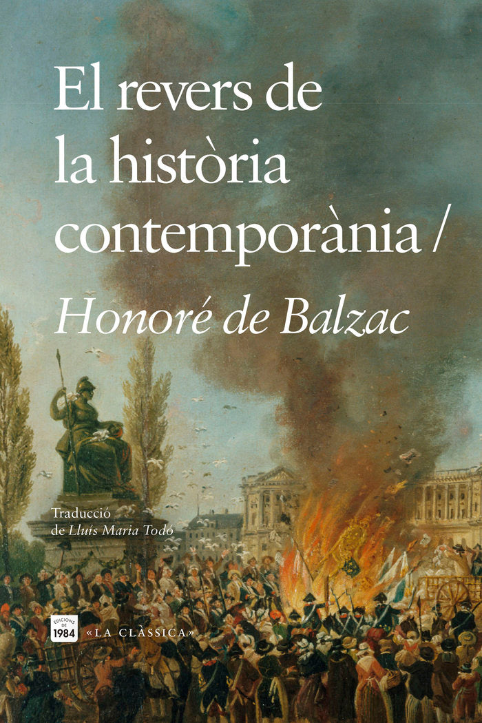 EL REVERS DE LA HISTORIA CONTEMPORANIA, de BALZAC, HONORE DE | portada del libro