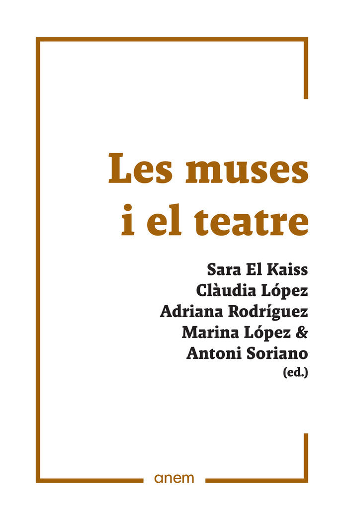 Les muses i el teatre, de AUTORES, VARIOS | portada del libro