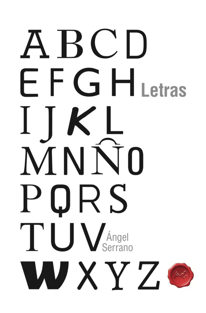LETRAS, de Serrano Valverde, Ángel | portada del libro