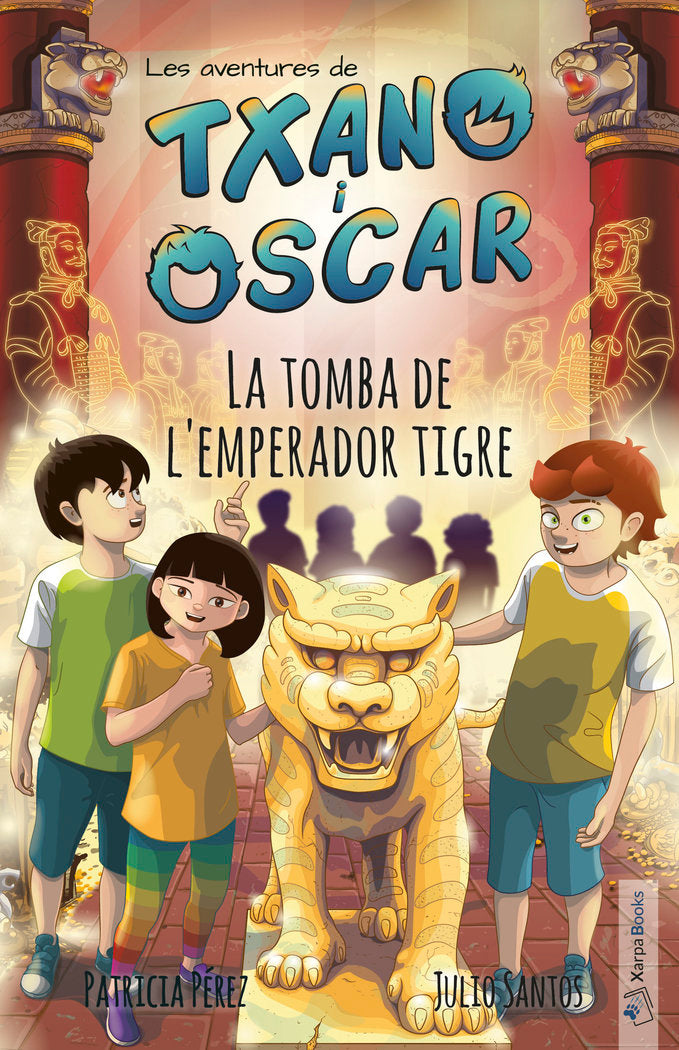 La tomba de l'emperador tigre, de JULIO SANTOS | portada del libro