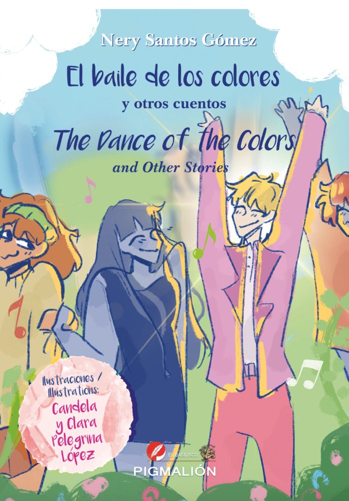 EL BAILE DE LOS COLORES Y OTROS CUENTOS. THE DANCE OF THE CO, de Santos Gómez, Nery | portada del libro