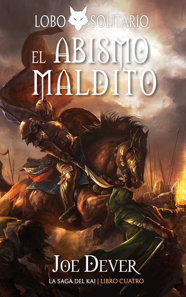LOBO SOLITARIO 4 EL ABISMO MALDITO, de JOE DEVER | portada del libro