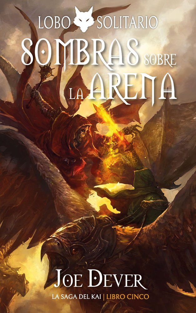 LOBO SOLITARIO 5 SOMBRAS SOBRE LA ARENA, de JOE DEVER | portada del libro