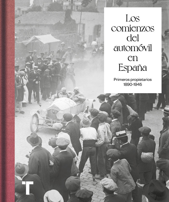 LOS COMIENZOS DEL AUTOMOVIL EN ESPAÑA, de PABLO GIMENO | portada del libro