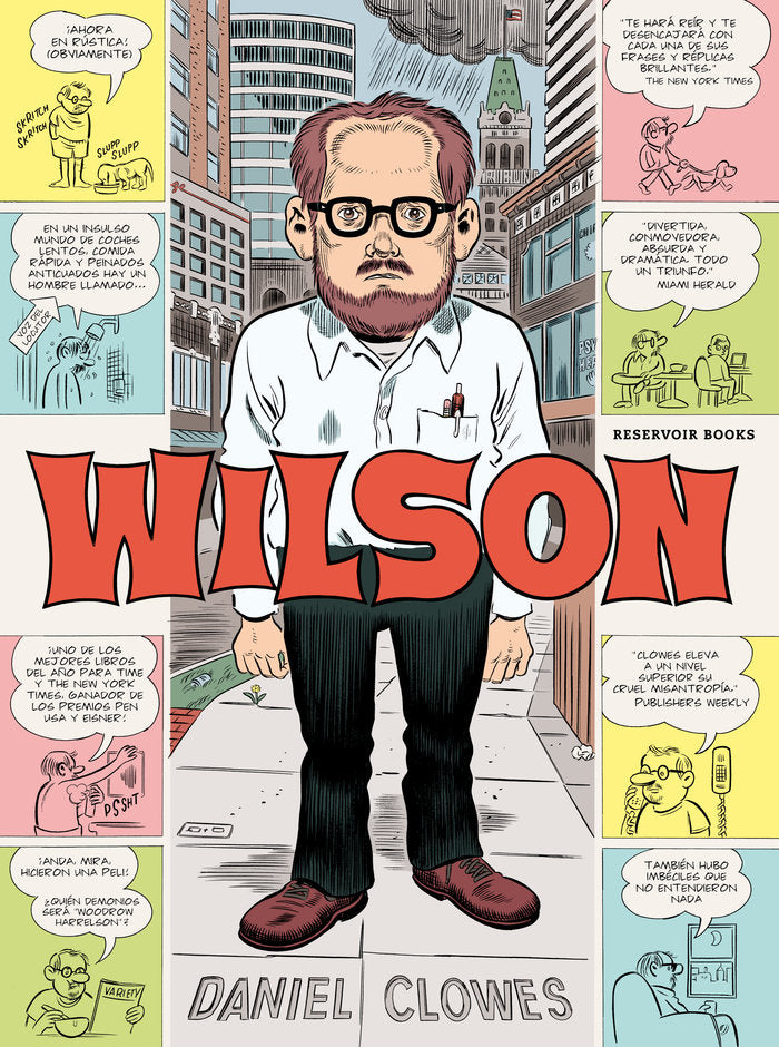 WILSON, de CLOWES, DANIEL | portada del libro