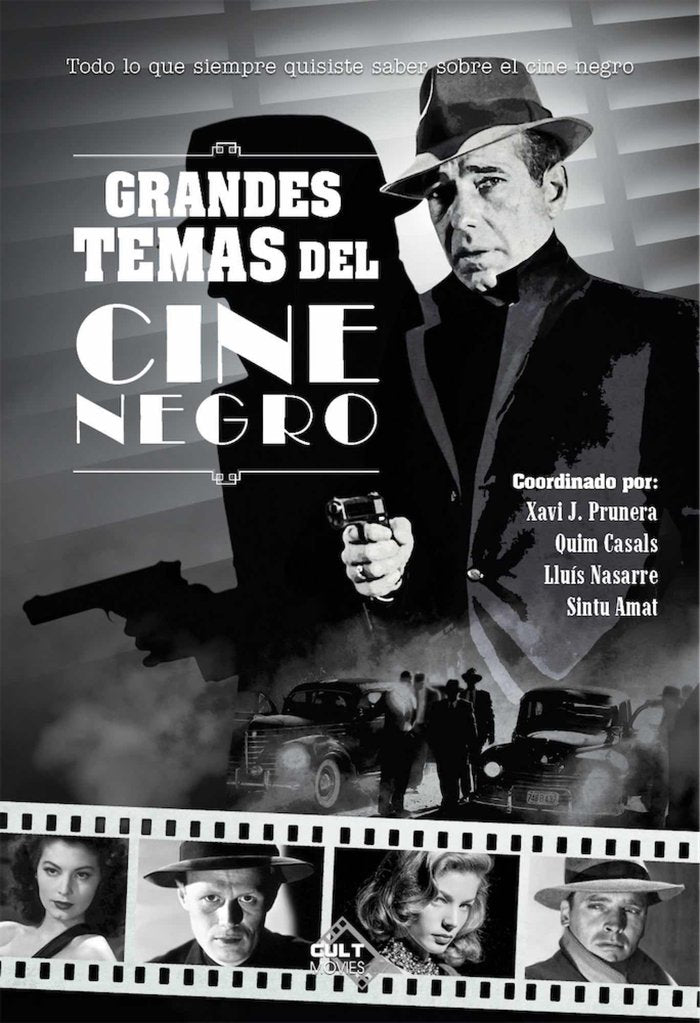 GRANDES TEMAS DEL CINE NEGRO, de VVAA | portada del libro