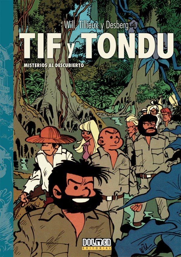 TIF Y TONDU, de MAURICE TILLIEUX | portada del libro