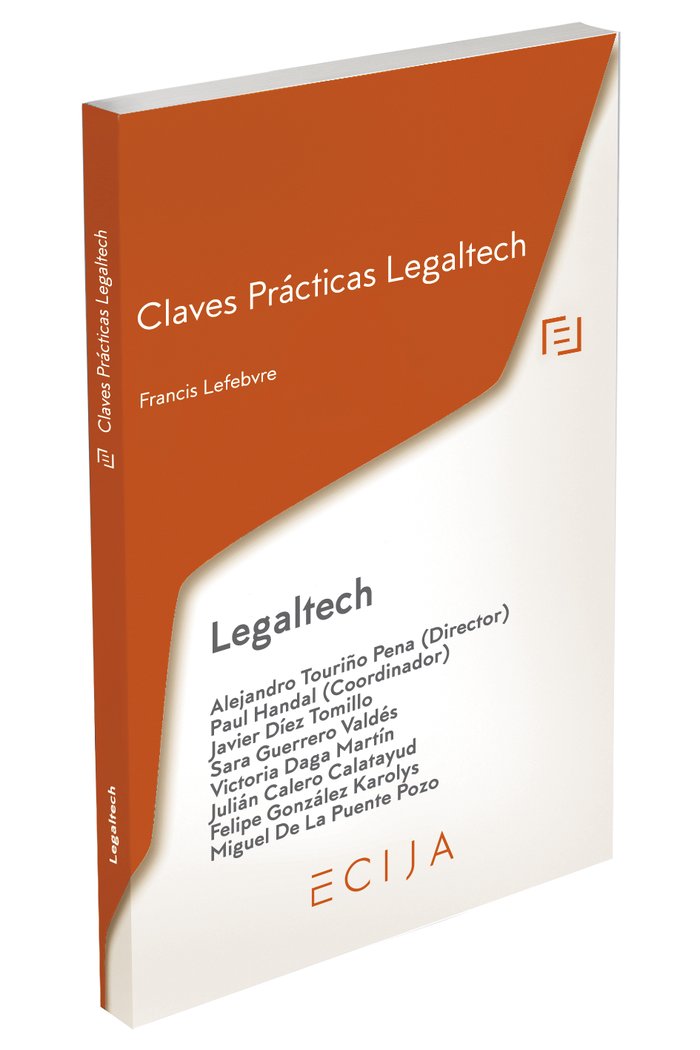CLAVES PRACTICAS LEGALTECH, de LEFEBVRE-EL DERECHO | portada del libro