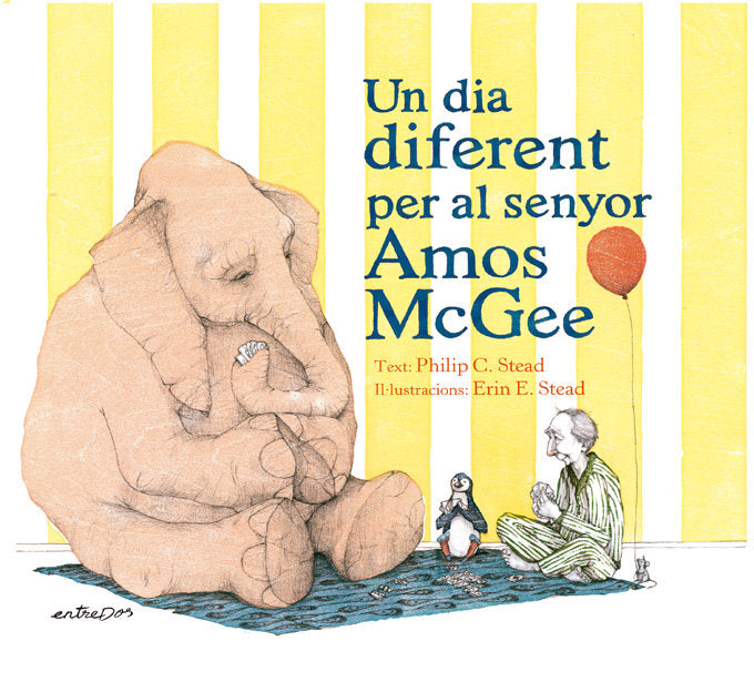 UN DIA DIFERENT PER AL SENYOR AMOS MCGEE, de PHILIP C. STEAD | portada del libro