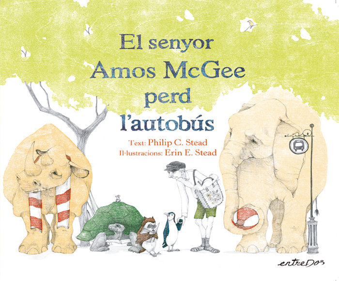 SENYOR AMOS MCGEE PERD L'AUTOBUS, EL, de PHILIP C. STEAD | portada del libro