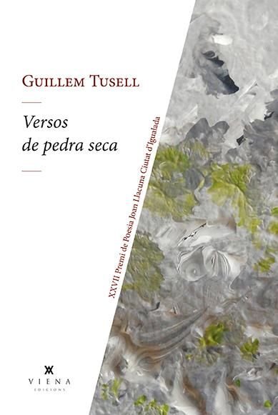 Versos de pedra seca | portada del libro