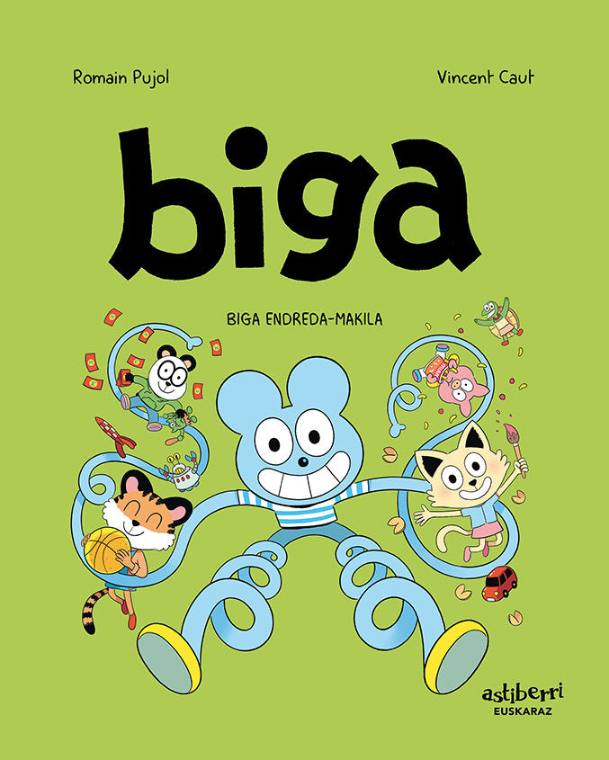 BIGA 4 BIGA ENDREDA-MAKILA, de CAUT, VINCENT | portada del libro