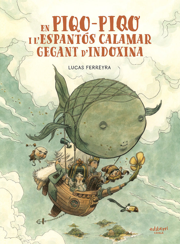 EN PIQO-PIQO I L'ESPANTOS CALAMAR GEGANT D'INDOXINA (CATALA), de FERREYRA (CATALA), LUCAS | portada del libro