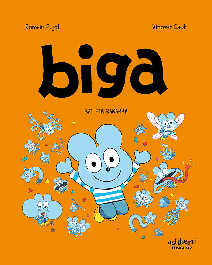 BIGA 5 BAT ETA BAKARRA, de CAUT, VINCENT | portada del libro