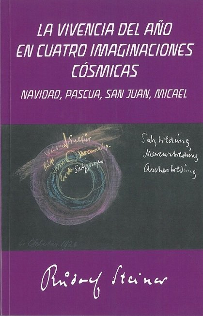 VIVENCIA DEL AÑO EN CUATRO, de RUDOLF STEINER | portada del libro