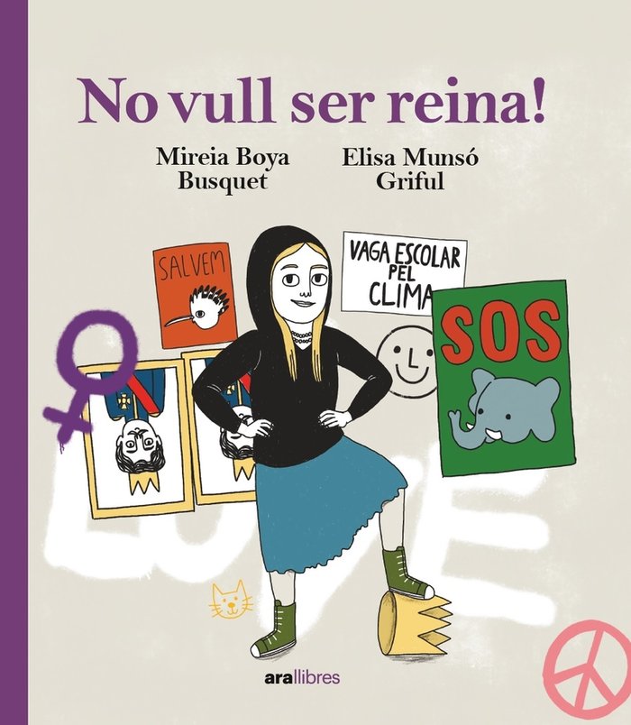 NO VULL SER REINA!, de BOYA BUSQUET, MIREIA | portada del libro