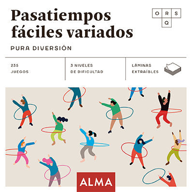 PASATIEMPOS FACILES VARIADOS PURA DIVERSION, de SESE, MIQUEL | portada del libro