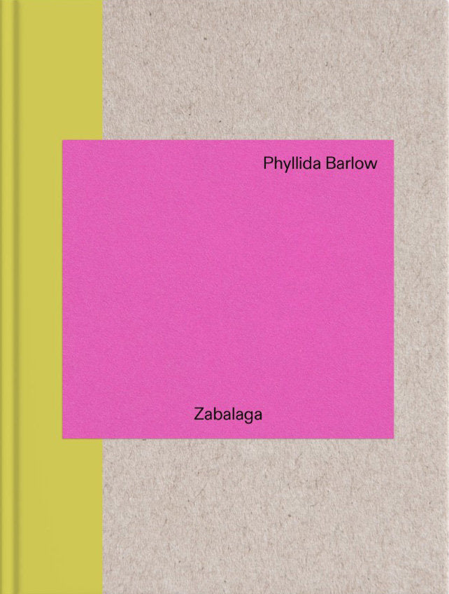 Phyllida Barlow en Zabalaga, de BARLOW | portada del libro
