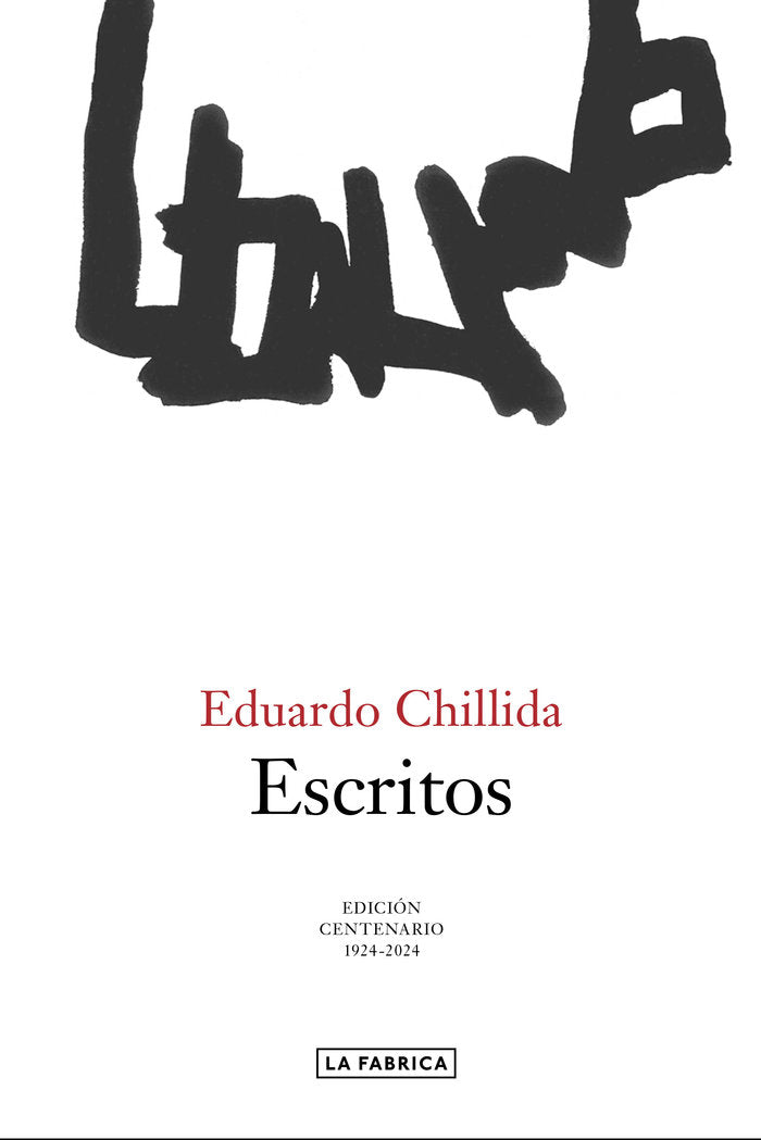 Escritos. Chillida, de CHILLIDA | portada del libro