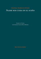 NADIE NOS CUIDA EN EL SUEÑO, de Cristóbal Domínguez Durán | portada del libro