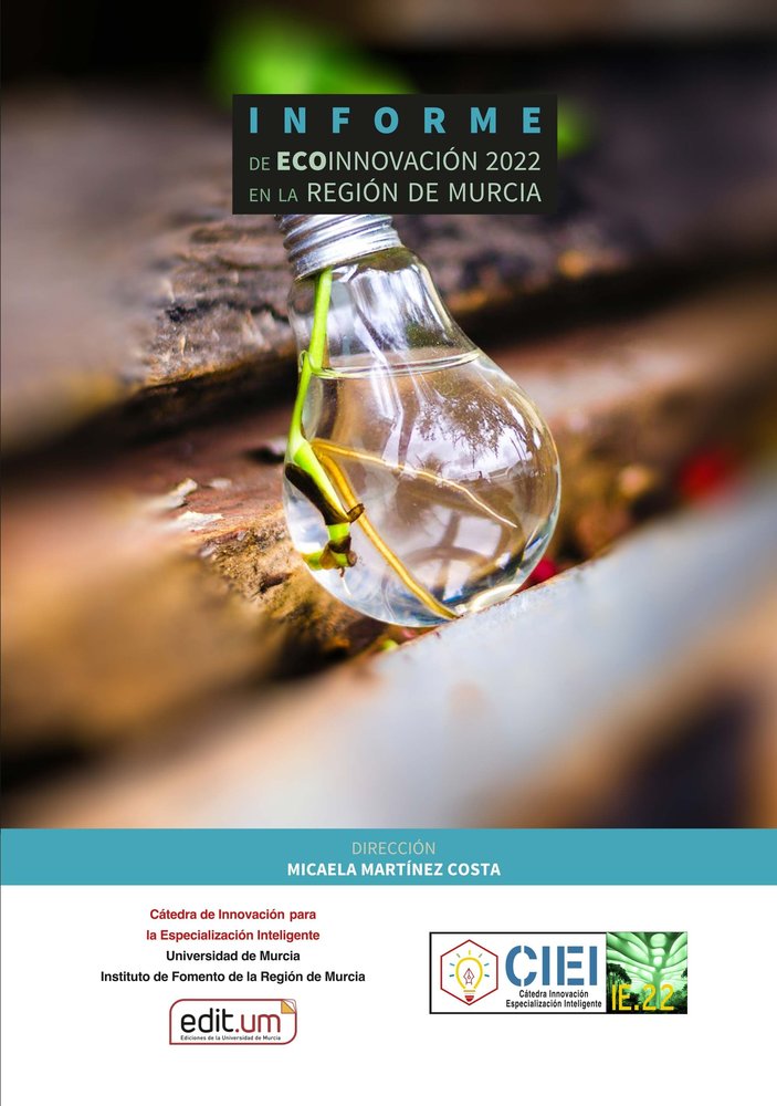 INFORME DE ECOINNOVACION 2022 EN LA REGION DE MURCIA | portada del libro