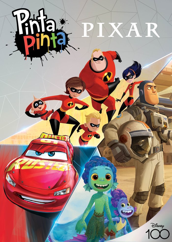 PIXAR. PINTA PINTA, de DISNEY | portada del libro