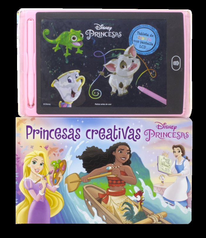 DISNEY. PRINCESAS CREATIVAS, de DISNEY | portada del libro