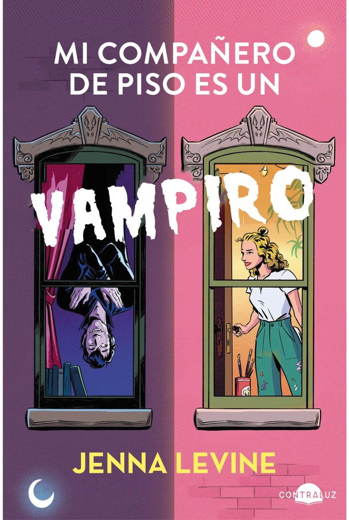 MI COMPAÑERO DE PISO ES UN VAMPIRO, de LEVINE, JENNA | portada del libro