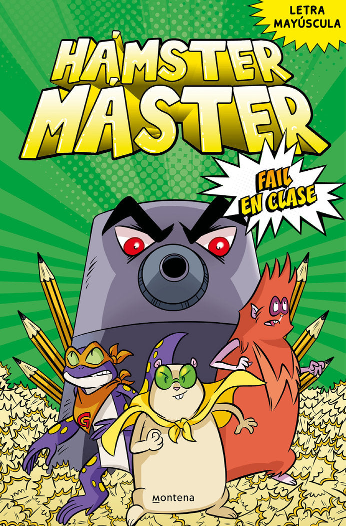 HAMSTER MASTER 3 FAIL EN CLASE, de POWERS,EDGAR | portada del libro