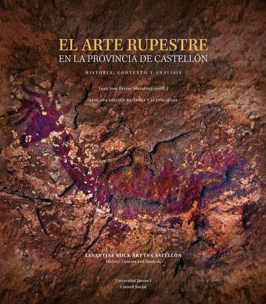 EL ARTE RUPESTRE EN LA PROVINCIA DE CASTELLON, de BENEDITO NUEZ | portada del libro
