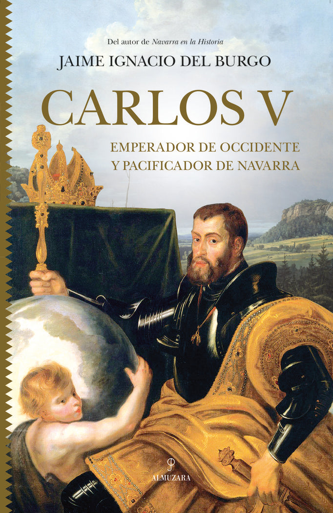 CARLOS V, de DEL BURGO | portada del libro