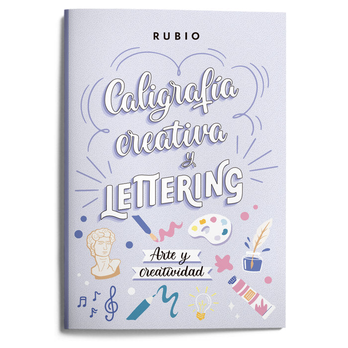 CALIGRAFIA CREATIVA LETTERING ARTE Y CREATIVIDAD | portada del libro