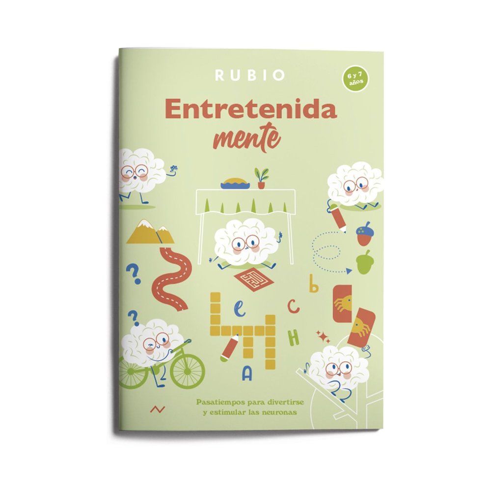 ENTRETENIDAMENTE 6-7 AÑOS, de SAPIÑA GONZALEZ, AGUEDA | portada del libro