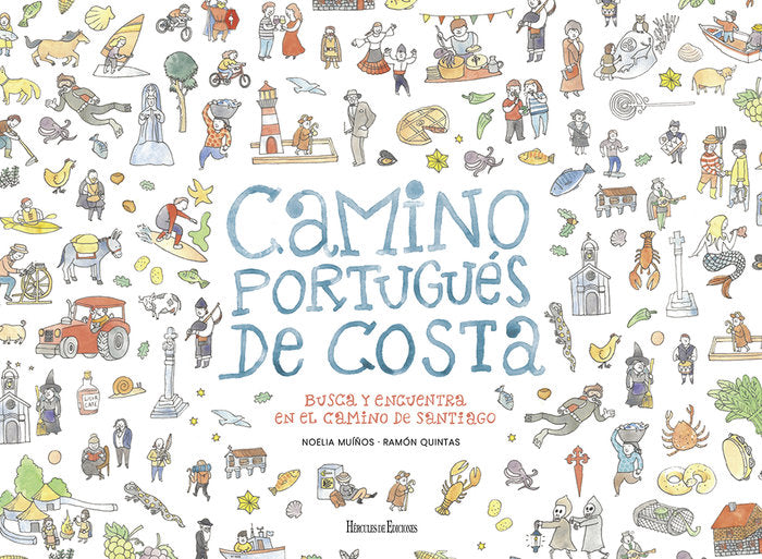 Camino portugués de costa, de Muiños, Noelia | portada del libro