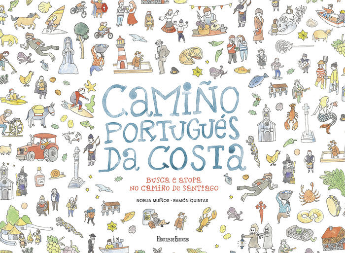 Camiño portugués da costa, de Muiños, Noelia | portada del libro